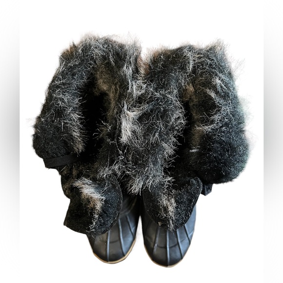 Juicy Couture rain boots faux fur size 6 - Picture 7 of 7